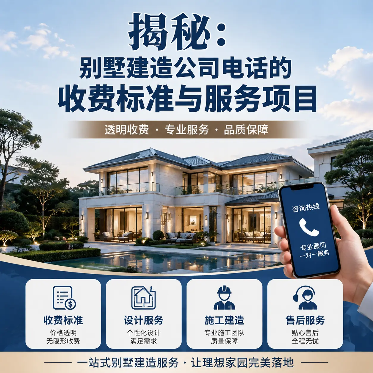 揭秘:织金别墅建造公司电话的收费标准与服务项目