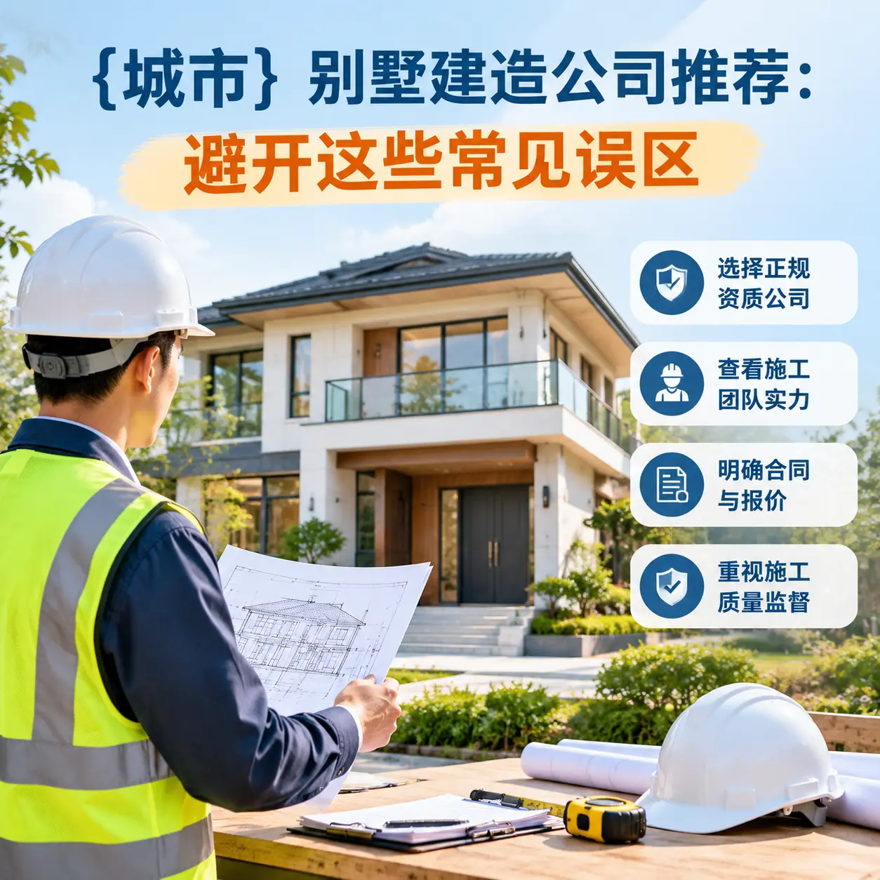 织金 别墅建造公司推荐:避开这些常见误区
