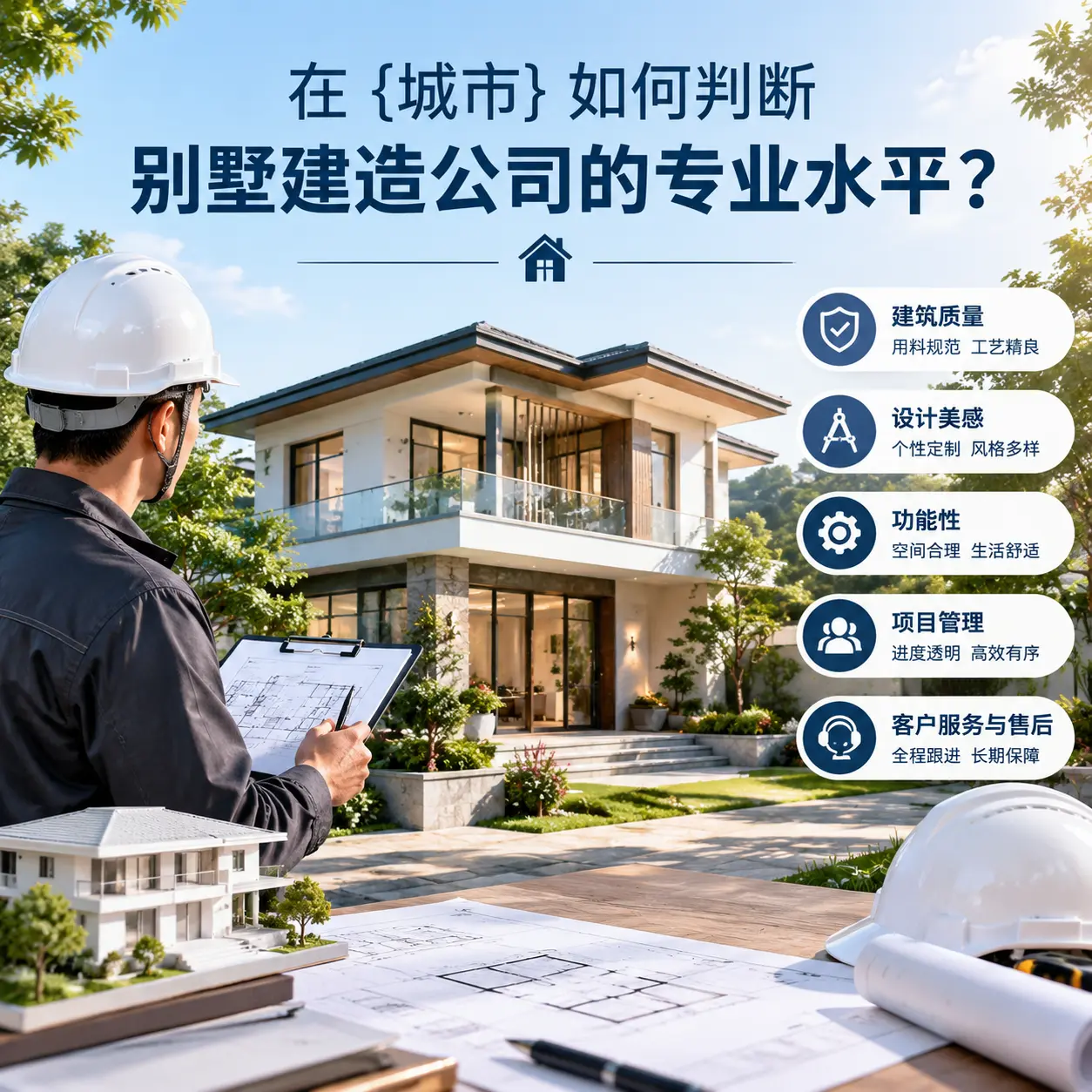 在 织金 如何判断别墅建造公司的专业水平？