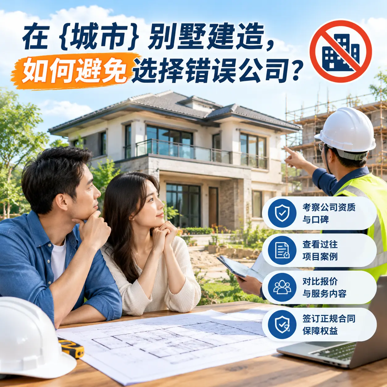 在 织金 别墅建造，如何避免选择错误公司？