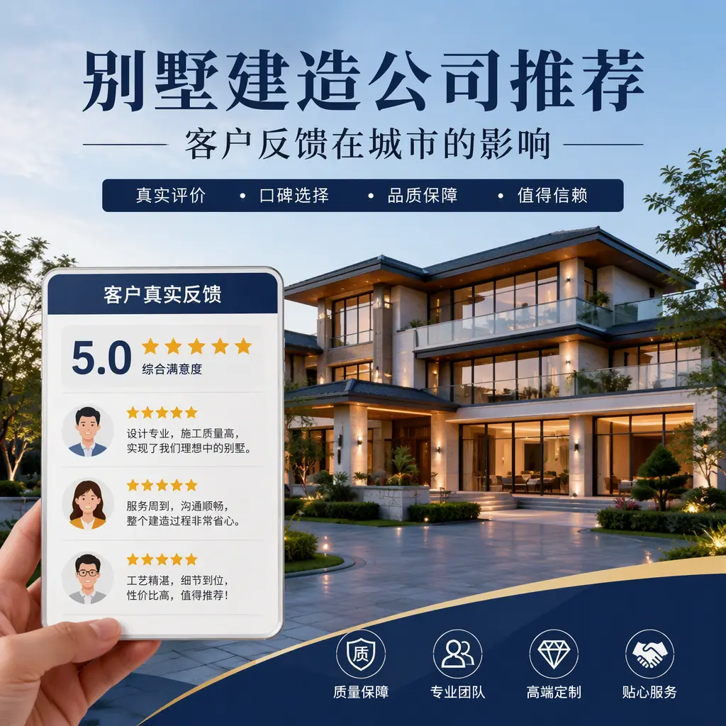 别墅建造公司推荐:客户反馈在 织金 的影响
