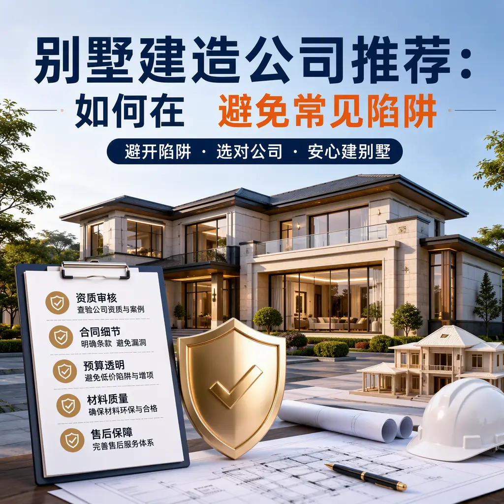别墅建造公司推荐:如何在 织金 避免常见陷阱