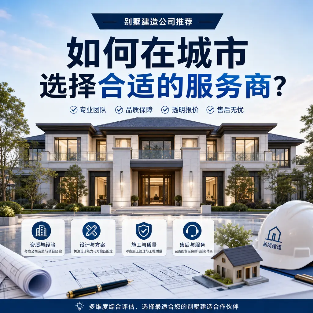 别墅建造公司推荐：如何在 织金 选择合适的服务商？