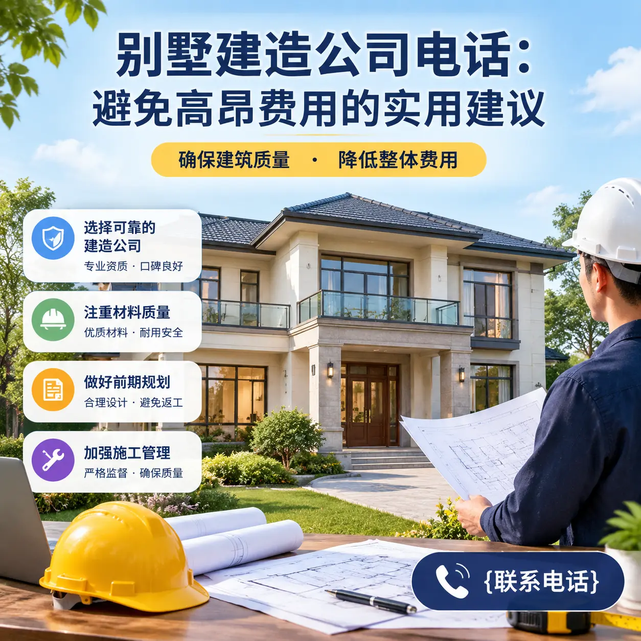 织金别墅建造公司电话：避免高昂费用的实用建议