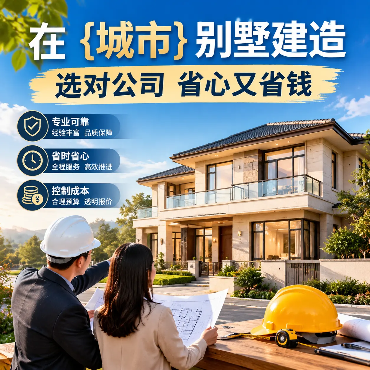 在 织金 别墅建造，选对公司省心又省钱