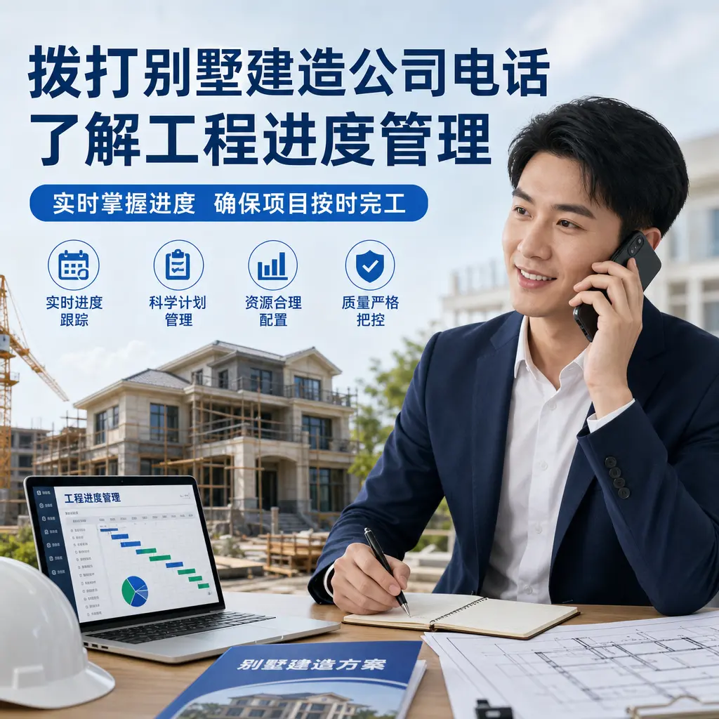 拨打织金别墅建造公司电话,了解工程进度管理
