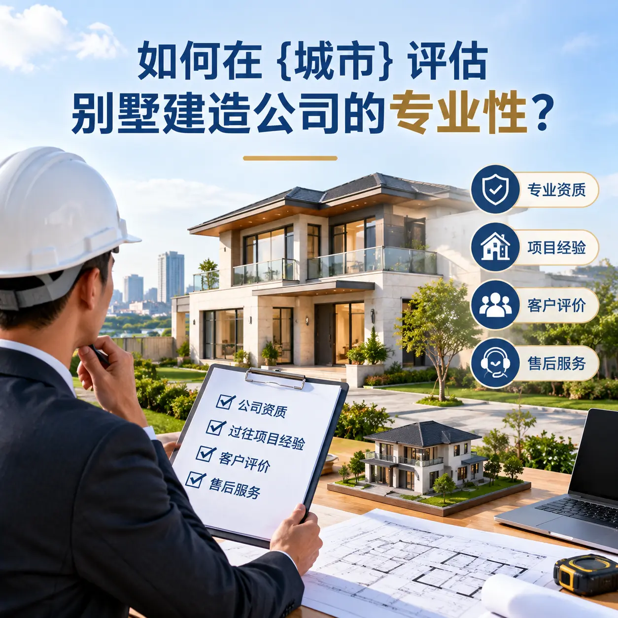如何在 织金 评估别墅建造公司的专业性?