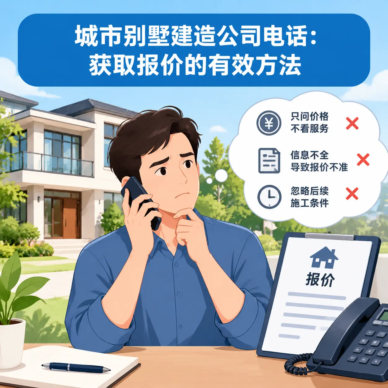 织金别墅建造公司电话：获取报价的有效方法