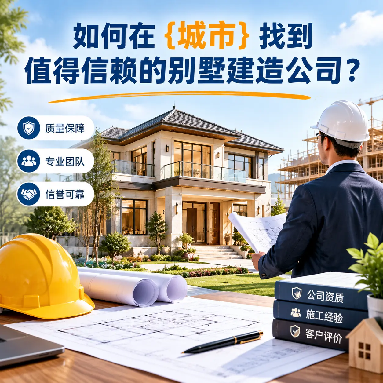如何在 织金 找到值得信赖的别墅建造公司?